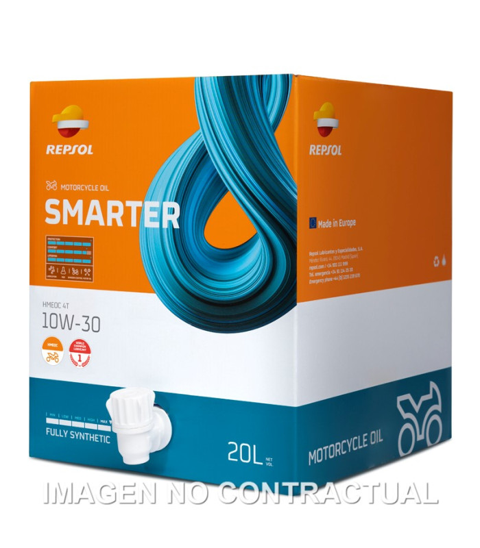 BIB REPSOL SMARTER HMEOC 4T 10W-30 20L