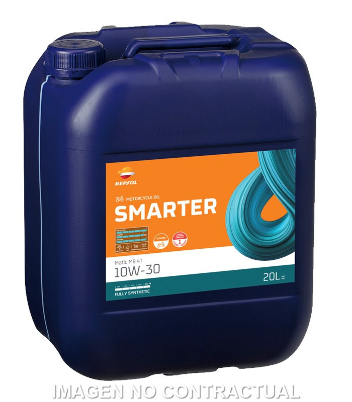 BIDON REPSOL SMARTER MATIC MB 4T 10W-30 20L