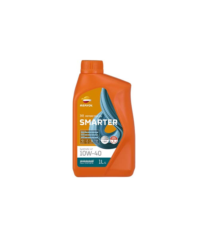 BOTELLA REPSOL SMARTER SYNTHETIC 4T 10W-40 1L