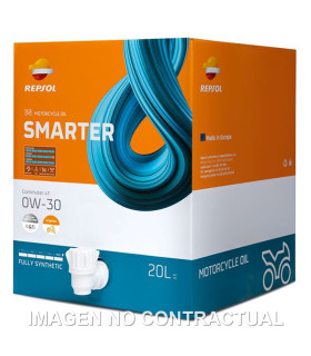 BIB REPSOL SMARTER COMMUTER 4T 0W-30 20L