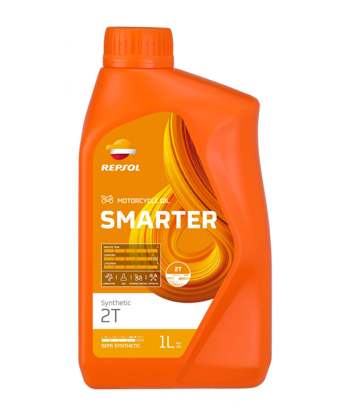 BOTELLA REPSOL SMARTER SYNTHETIC 2T 1L