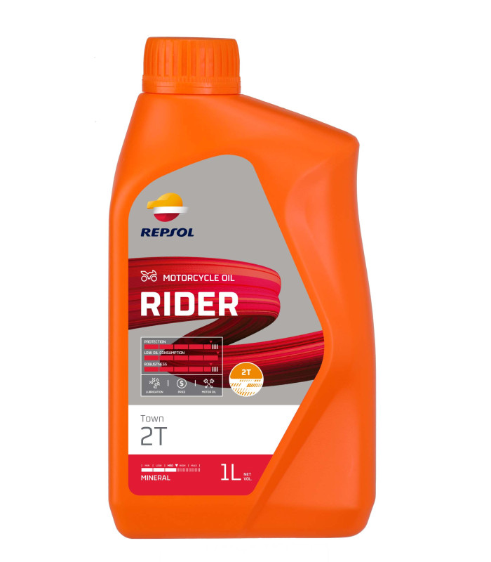 BOTELLA REPSOL RIDER TOWN 2T 1L