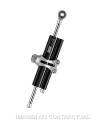 Amortiguador de dirección YSS Top Line Negro 78 mm Clamp B