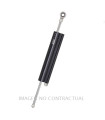 Amortiguador de dirección YSS Top Line Negro 78 mm Clamp D