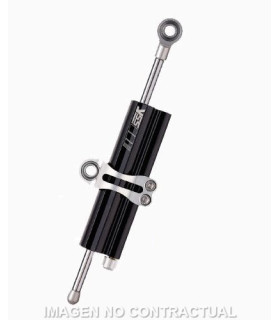 Amortiguador de dirección YSS Top Line Negro 120 mm Clamp A