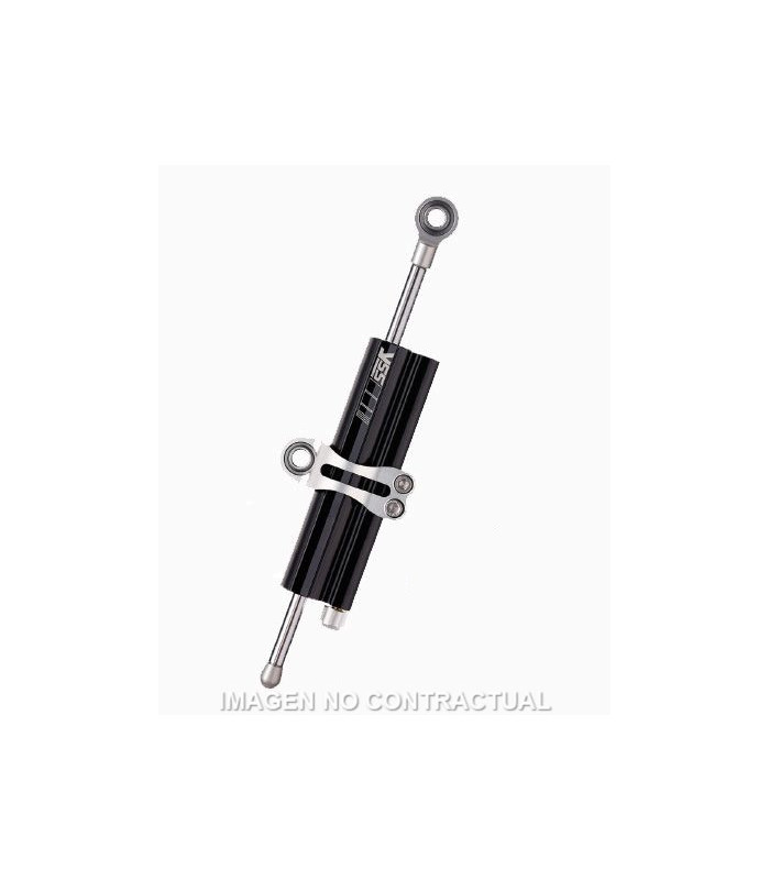 Amortiguador de dirección YSS Top Line Negro 120 mm Clamp A