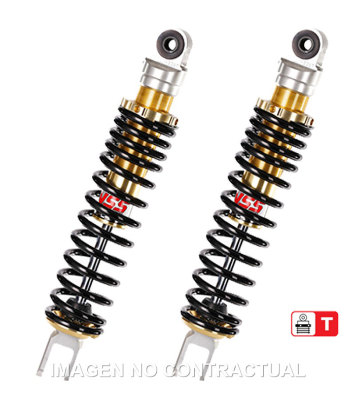 Juego Amortiguadores Traseros YSS Gas Eco Line Kymco People S 125/200