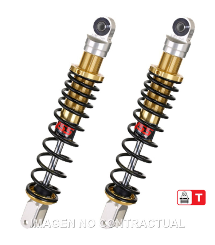 Juego Amortiguadores Traseros YSS Gas Eco Line Yamaha X-Max 125/250