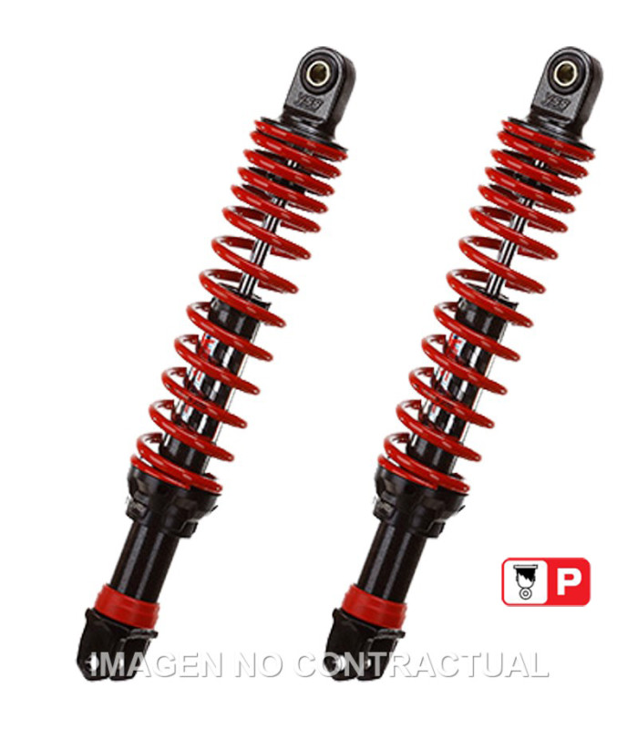 Juego Amortiguadores Traseros YSS Gas DTG Yamaha Cygnus 125