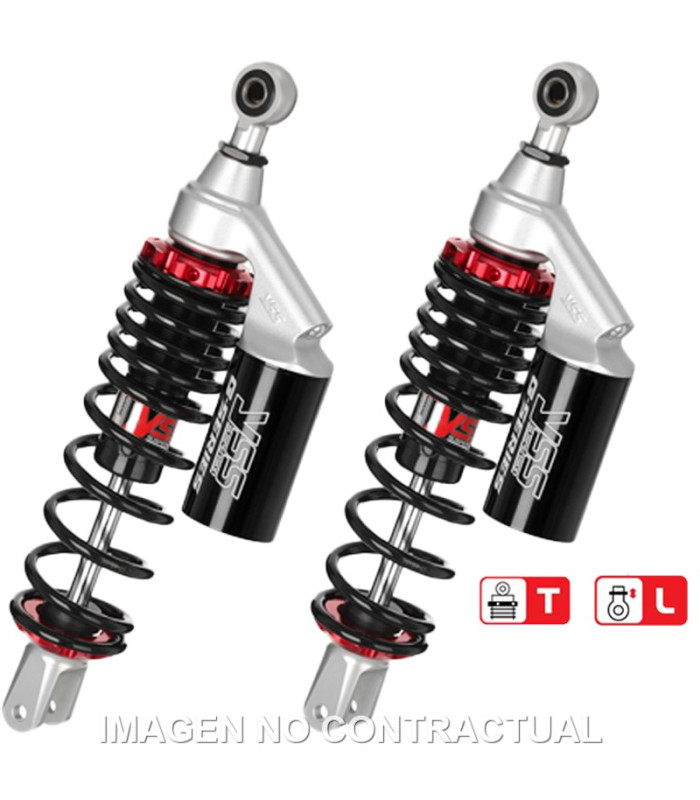 Juego Amortiguadores Traseros YSS Gas Eco Line Yamaha: N-Max 125