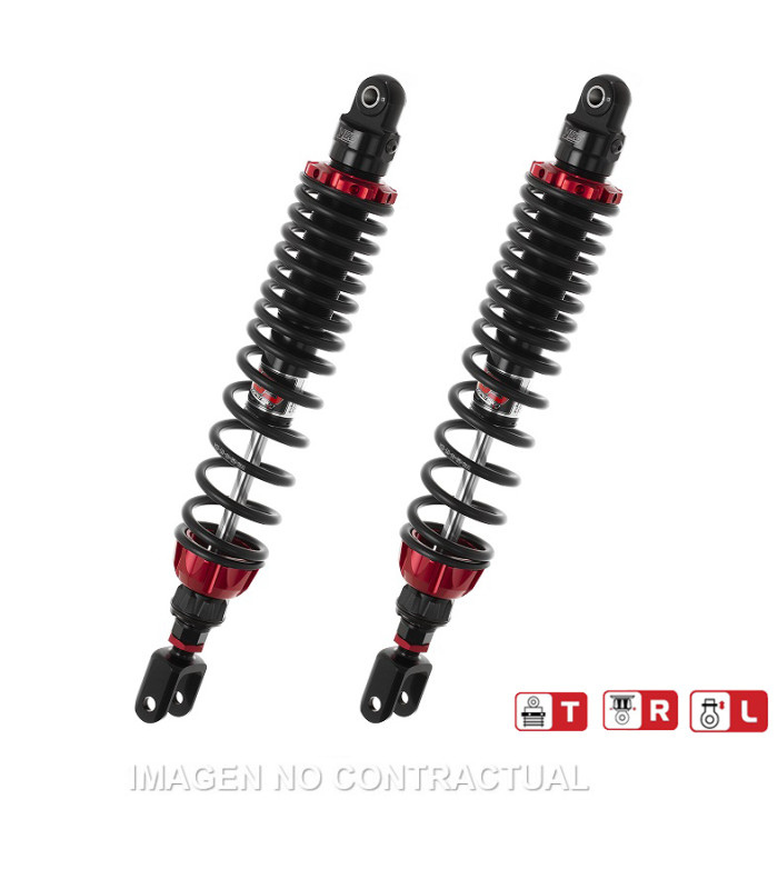 Juego Amortiguadores Traseros YSS Gas Top Line Honda Forza 300