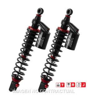 Juego Amortiguadores Traseros YSS Gas Top Line c/Botella superior Yamaha X-Max 400