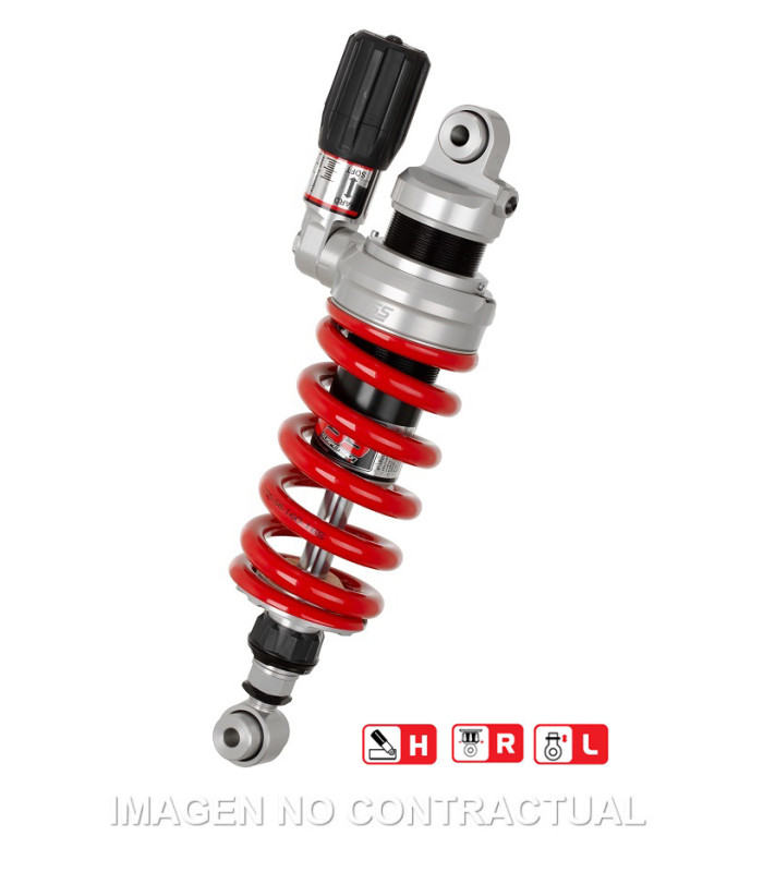 Amortiguador Trasero YSS Gas Top Line Ducati Sport