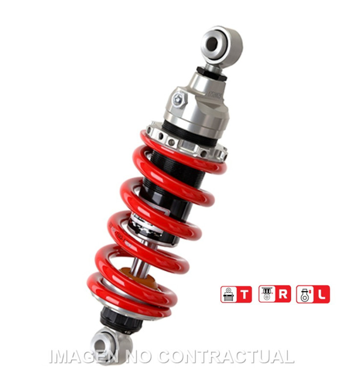Amortiguador Trasero YSS Gas Top Line Kawasaki ER6N