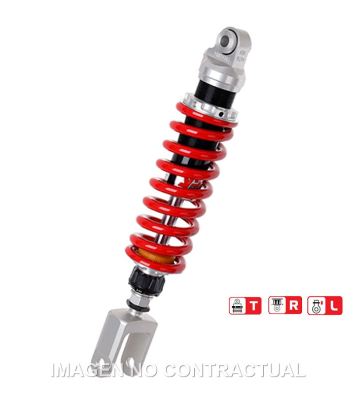 Amortiguador Trasero YSS Gas Top Line Kawasaki ZZR 600