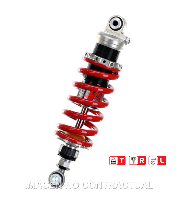 Amortiguador Trasero YSS Gas Top Line Yamaha R-6