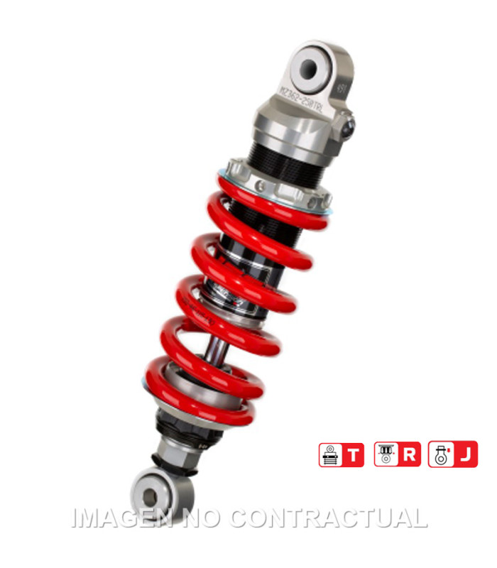 Amortiguador Trasero YSS Gas Top Line Honda MSX 125