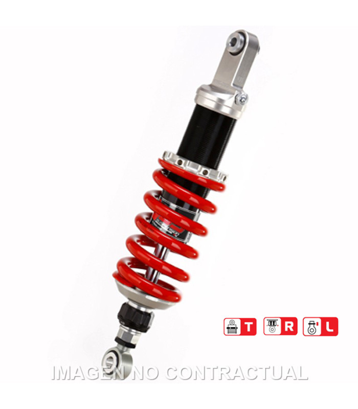 Amortiguador Trasero YSS Gas Top Line Triumph Speed Triple