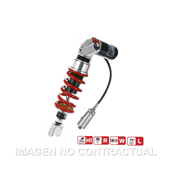 Amortiguador Trasero YSS Gas Top Line c/Botella superior Kawasaki ZX10R