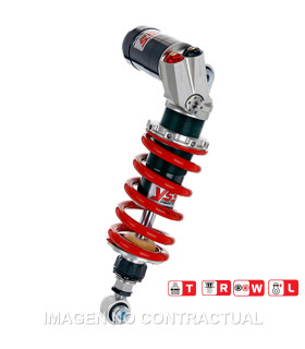 Amortiguador Trasero YSS Gas Top Line c/Botella superior Triumph Speed Triple