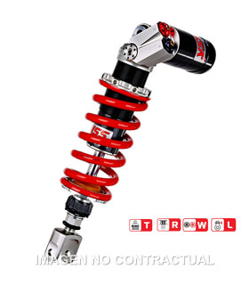 Amortiguador Trasero YSS Gas Top Line c/Botella superior Kawasaki ZX6R