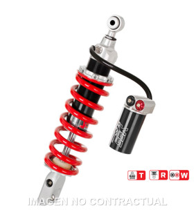 Amortiguador Trasero YSS Gas Top Line c/Botella con latiguillo Honda CRF 250