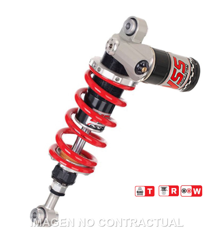 Amortiguador Trasero YSS Gas Top Line c/Botella superior Honda CRF R