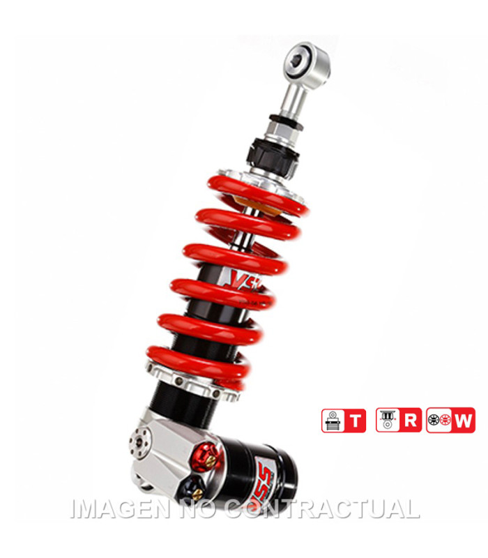 Amortiguador Trasero YSS Gas Top Line c/Botella inferior KTM 390 RC