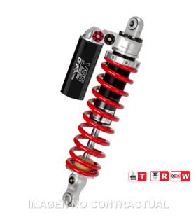 Amortiguador Trasero YSS Gas Top Line c/Botella superior Husqvarna TC