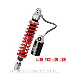 Amortiguador Trasero YSS Gas Top Line c/Botella con latiguillo Kawasaki KLX 125