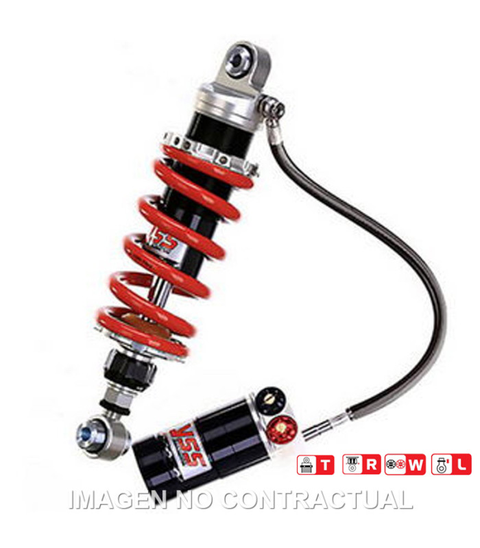 Amortiguador Trasero YSS Gas Top Line c/Botella con latiguillo Kawasaki GPZ 650 R