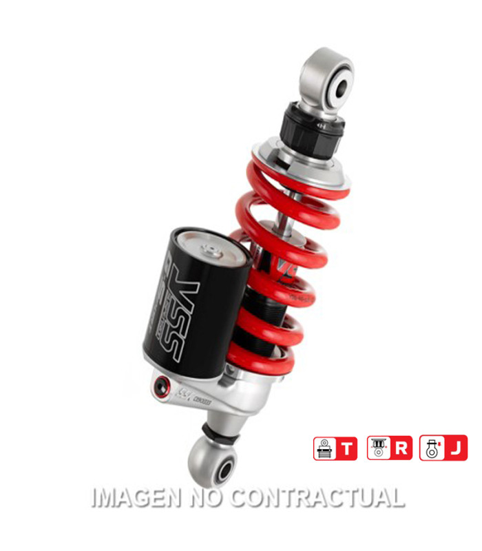 Amortiguador Trasero YSS Gas Top Line c/Botella inferior Honda MSX Grom 125