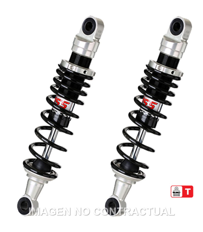 Juego Amortiguadores Traseros YSS Gas Eco Line Kawasaki EN 500 Vulcan