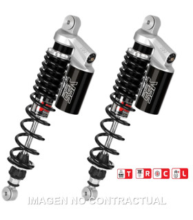 Juego Amortiguadores Traseros YSS Gas Top Line c/Botella superior Maico MC 250-400