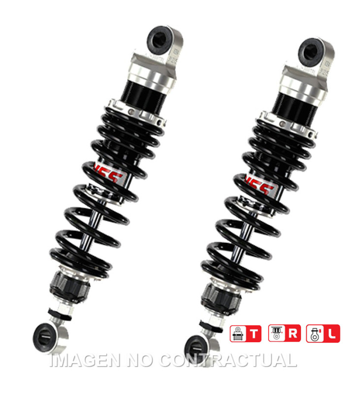 Juego Amortiguadores Traseros YSS Gas Top Line Hyosung GV 650