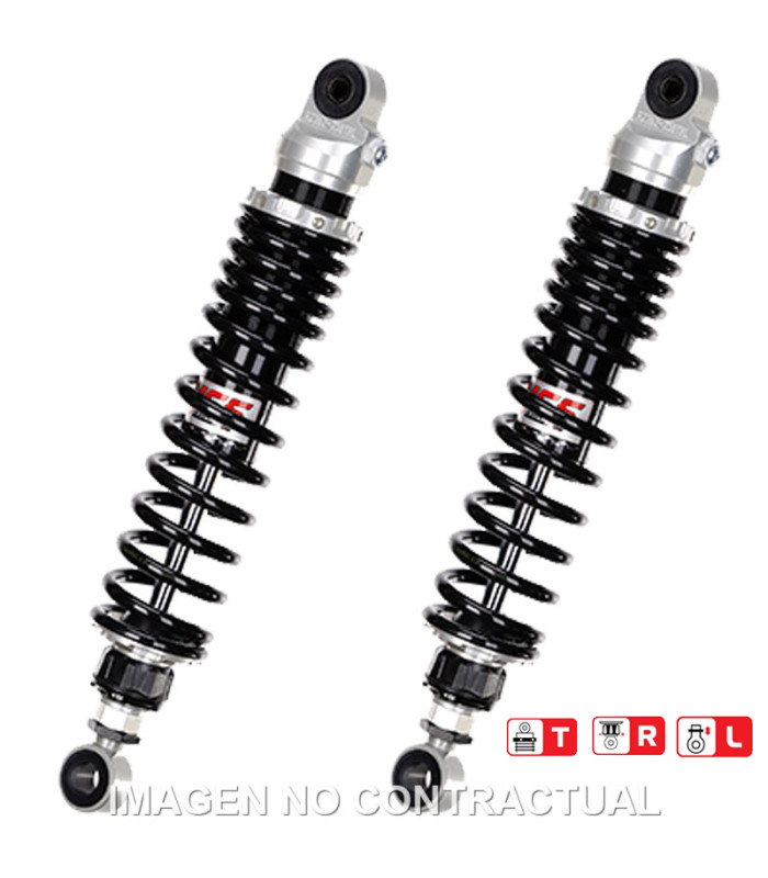 Juego Amortiguadores Traseros YSS Gas Top Line Kawasaki ER5
