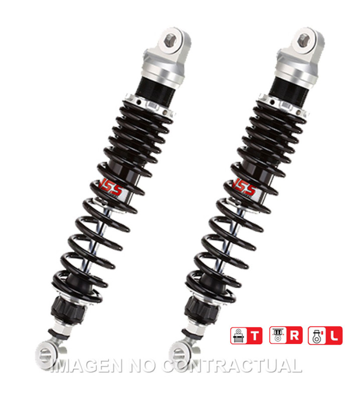 Juego Amortiguadores Traseros YSS Gas Top Line Triumph Bonnevile 870
