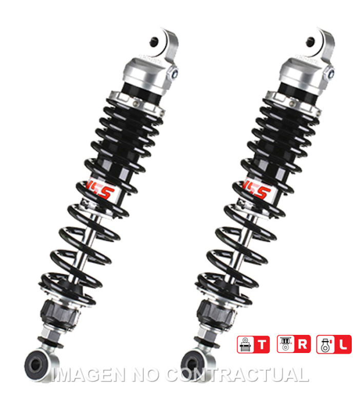 Juego Amortiguadores Traseros YSS Gas Top Line Suzuki GSX 1200 Inazuma