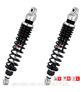 Juego Amortiguadores Traseros YSS Gas Top Line Triumph Thruxton 900