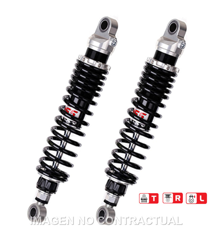 Juego Amortiguadores Traseros YSS Gas Top Line Triumph Bonneville