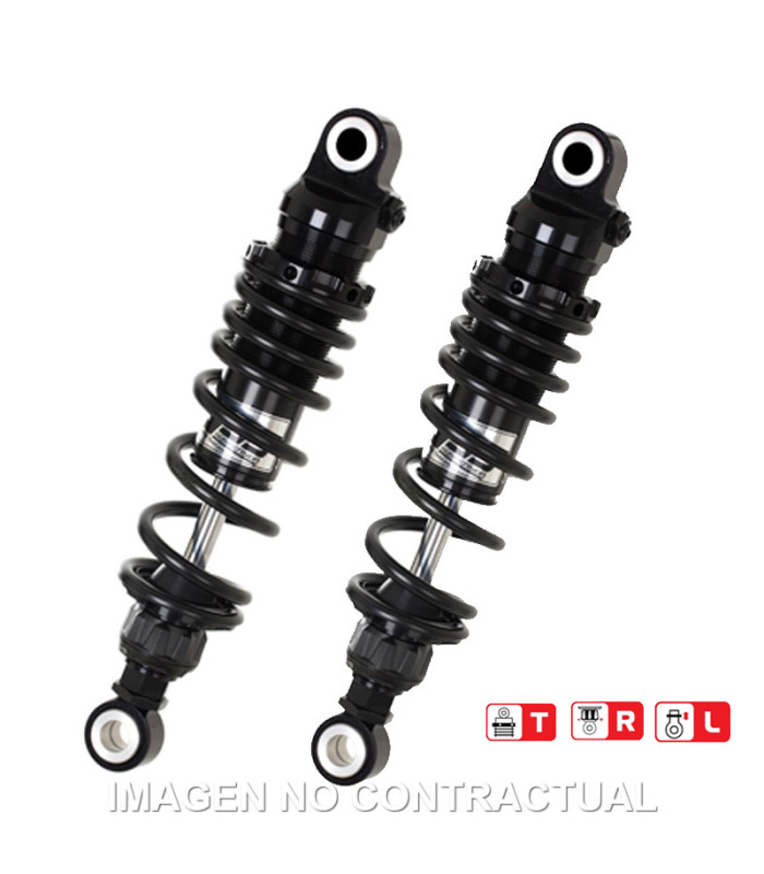 Juego Amortiguadores Traseros YSS Gas Top Line Honda Rebel 500