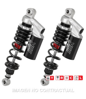 Juego Amortiguadores Traseros YSS Gas Top Line c/Botella superior Kawasaki Vulcan 500 LTD