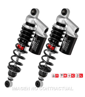 Juego Amortiguadores Traseros YSS Gas Top Line c/Botella superior Kawasaki Z 450 LTD