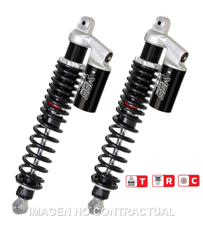 Juego Amortiguadores Traseros YSS Gas Top Line c/Botella superior KTM MC 400