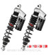Juego Amortiguadores Traseros Yss Gas Top Line c/Botella superior Royal Enfield Continental