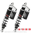 Juego Amortiguadores Traseros Yss Gas Top Line c/Botella superior Royal Enfield Continental