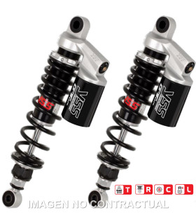 Juego Amortiguadores Traseros Yss Gas Top Line c/Botella superior Triumph Street Twin