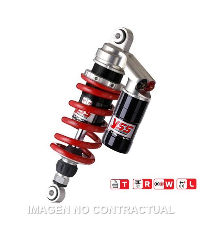 Amortiguador Trasero YSS Gas Top Line c/Botella superior CBR 1000 RR