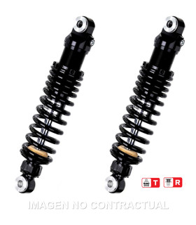 Juego Amortiguadores Traseros YSS Black Edition Gas Top Line Harley Davidson FLHS 1340
