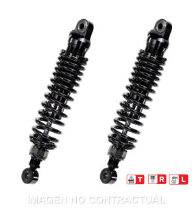 Juego Amortiguadores Traseros YSS Black Edition Gas Top Line Harley Davidson Street